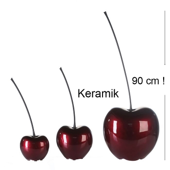 Design Kirsche Keramik 90 cm !